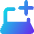 Laptop Add Plus Icon from Core Gradient Set