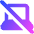 Laptop Disable Icon from Core Gradient Set
