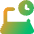 Laptop Time Icon from Core Gradient Set