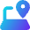 Laptop Track Icon from Core Gradient Set