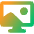 Screensaver Monitor Wallpaper Icon from Core Gradient Set