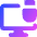 Monitor Lock Icon from Core Gradient Set