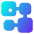 Database Crypto Blockchain Icon from Core Gradient Set