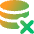 Database Remove Icon from Core Gradient Set