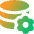 Database Setting Icon from Core Gradient Set