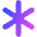 Asterisk 1 Icon from Core Gradient Set
