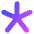 Asterisk 3 Icon from Core Gradient Set