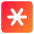 Asterisk Square 2 Icon from Core Gradient Set