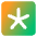 Asterisk Square 3 Icon from Core Gradient Set