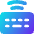 Keyboard Wireless 2 Icon from Core Gradient Set