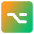 Option Square Icon from Core Gradient Set