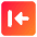 Previous 2 Icon from Core Gradient Set