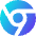 Chrome Logo Icon from Core Gradient Set