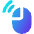 Click Left Double Icon from Core Gradient Set