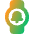 Watch Circle Notification Icon from Core Gradient Set