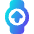 Watch Circle Upload Icon from Core Gradient Set