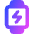 Watch Square Charging Icon from Core Gradient Set