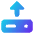 Hard Drive Upload Icon from Core Gradient Set