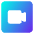 Webcam Video Square Icon from Core Gradient Set