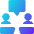Politics Debate Icon from Core Gradient Set