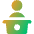 Politics Speech Icon from Core Gradient Set