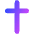 Christian Cross 2 Icon from Core Gradient Set