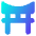 Shinto Icon from Core Gradient Set