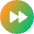 Button Fast Forward Circle 1 Icon from Core Gradient Set