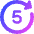 Button Go Forward 5 Icon from Core Gradient Set
