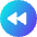 Button Rewind Circle 1 Icon from Core Gradient Set