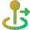 Arcade Stick Move Right Icon from Core Gradient Set