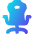 Chair 1 Icon from Core Gradient Set