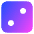 Dice 2 Icon from Core Gradient Set