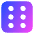 Dice 6 Icon from Core Gradient Set