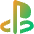 Play Station Icon from Core Gradient Set
