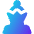 Chess Queen 1 Icon from Core Gradient Set