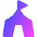 Circus Tent Icon from Core Gradient Set