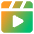 Play List 1 Icon from Core Gradient Set