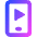 Play List 3 Icon from Core Gradient Set