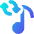Repeat Playlist Icon from Core Gradient Set