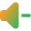 Volume Down Icon from Core Gradient Set