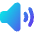 Volume Level High Icon from Core Gradient Set