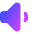 Volume Level Low Icon from Core Gradient Set