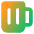 Beer Mug Icon from Core Gradient Set