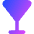 Cocktail Glass Icon from Core Gradient Set