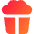 Popcorn Icon from Core Gradient Set