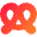 Pretzel Bakery Icon from Core Gradient Set