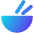 Bowl Chop Stick Icon from Core Gradient Set
