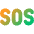 Sos Help Emergency Sign Icon from Core Gradient Set