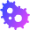 Bacteria Virus Cells Biology Icon from Core Gradient Set